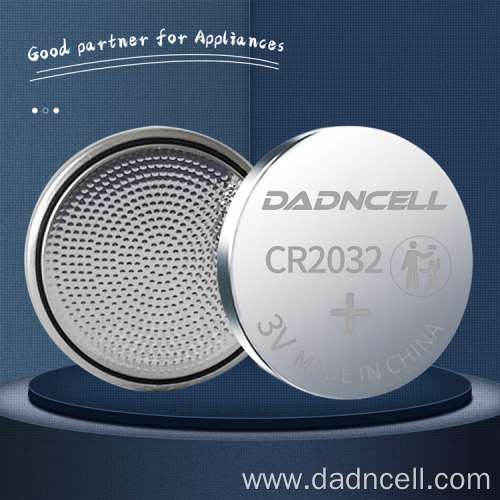 DADNCELL Coin Cells CR-2032 3V LMO Button Btteries Li Cfx Battery For String Lights Kitchen Scale